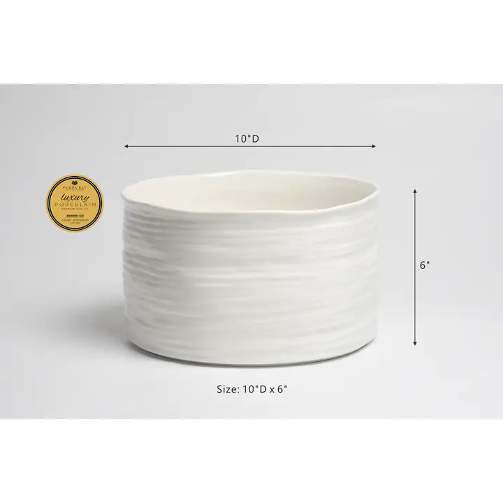 White Porcelian Large Bowl