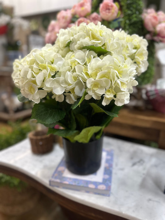 Faux Hydrangea Plant