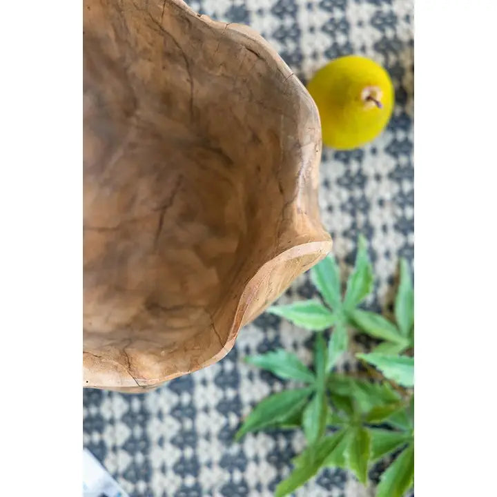 Organic Teak Bowl