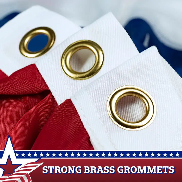 USA Pleated Fan Flag American-Two Sizes