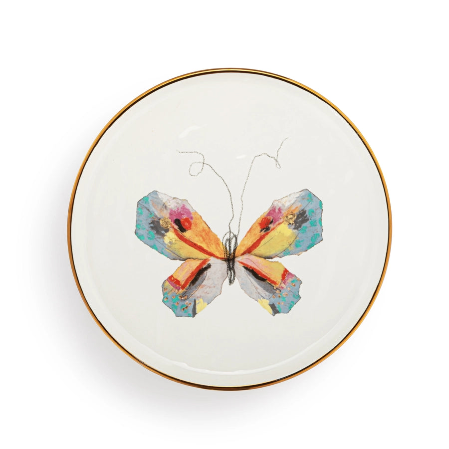Multi Butterfly Ceramic Hanging Plate