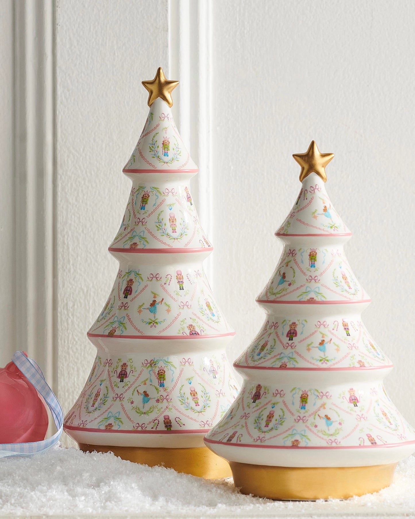 Pink & Gold Nutcracker Tress, 2 Sizes