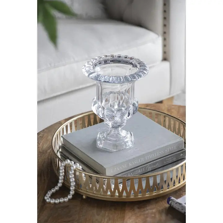Omari Crystal Urn Vase
