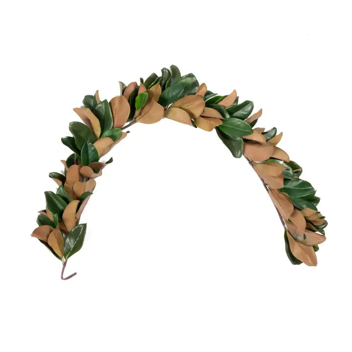 5' Lush Magnolia Leaf Garland
