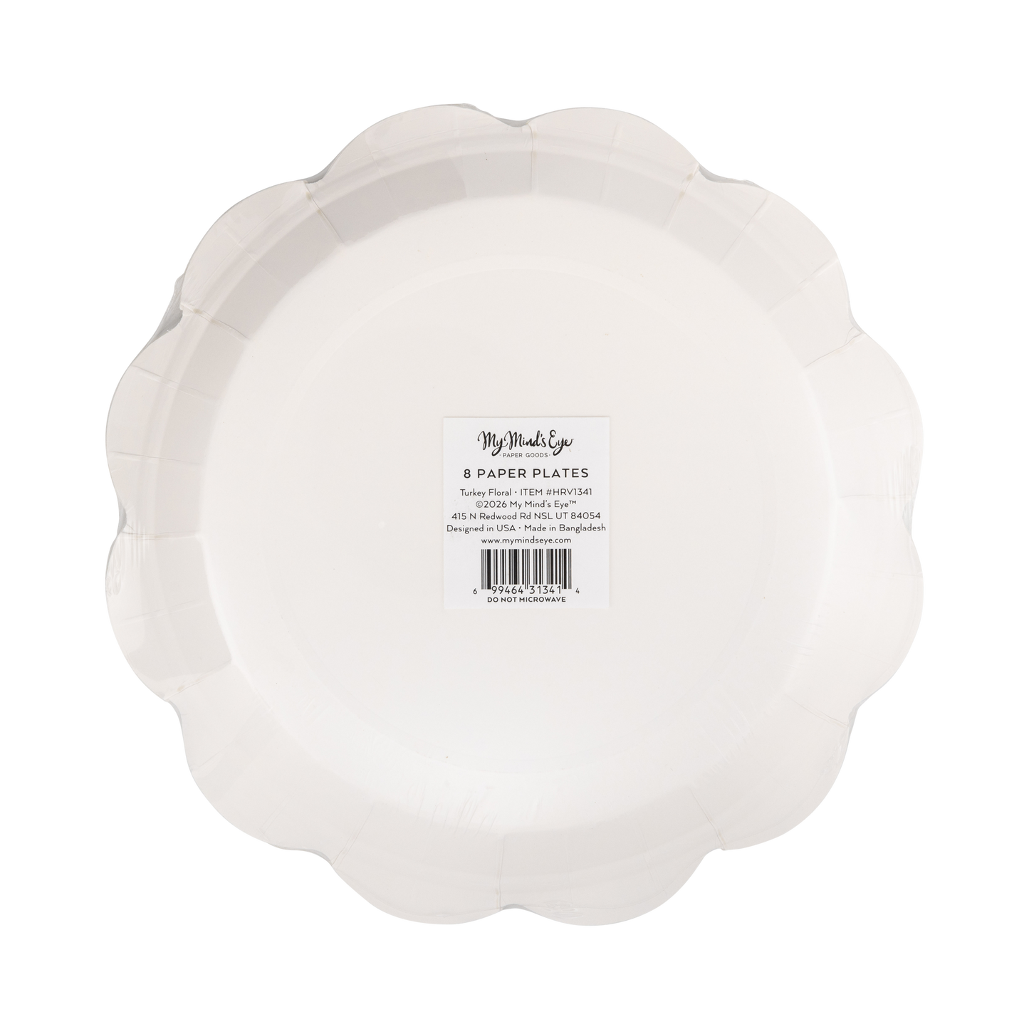 Turkey Foliage 9” Paper Plates