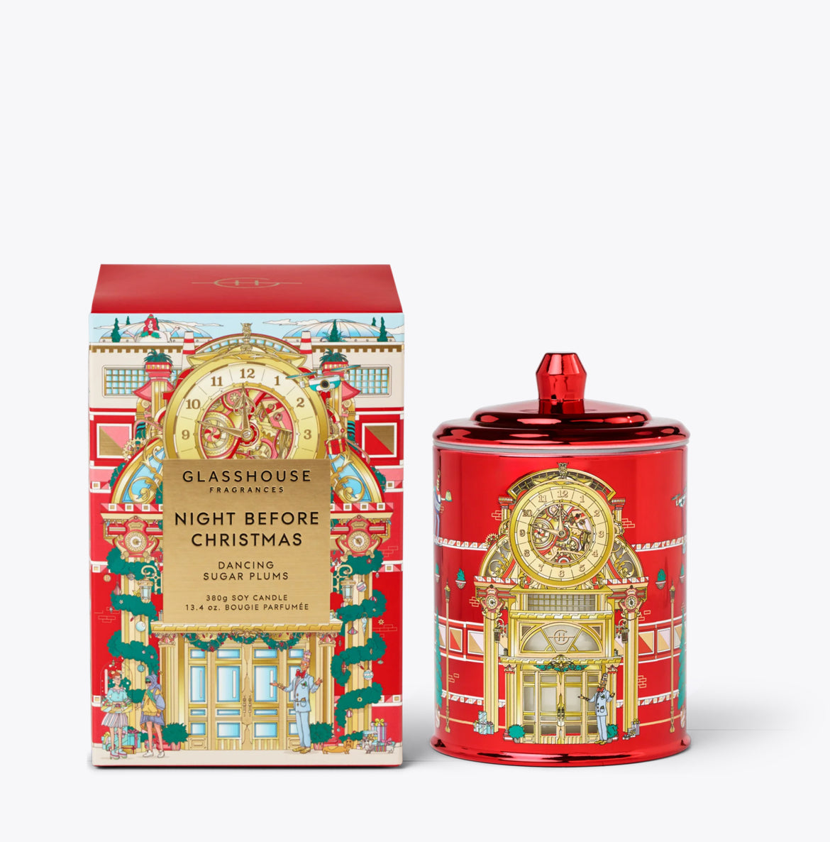 'Night Before Christmas' Glasshouse Christmas-3 Sizes