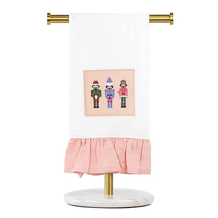 Nutcracker March Ruffle Hand Towel