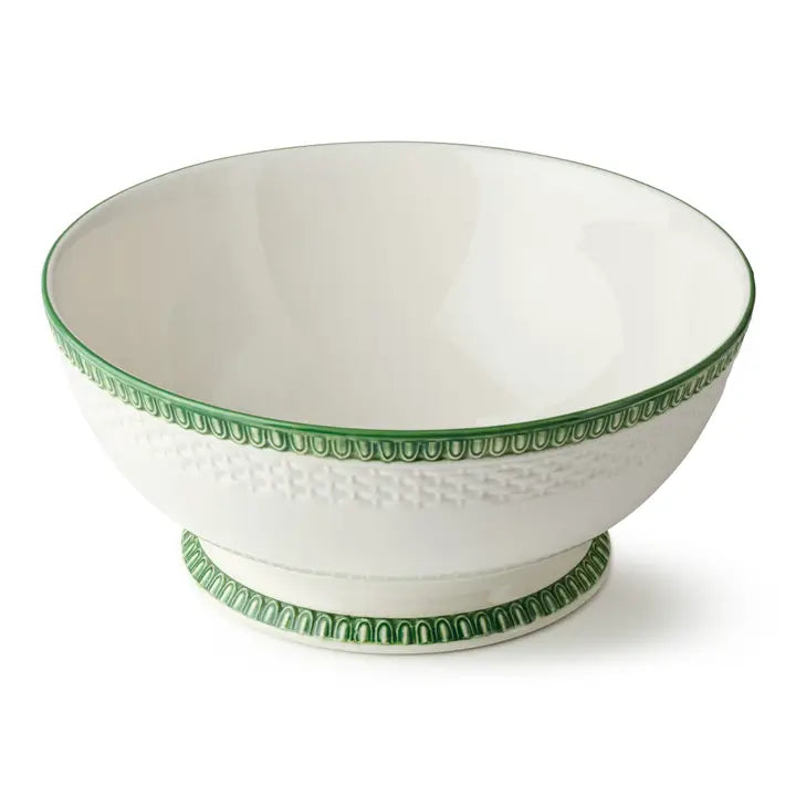 Le Jardin Embossed Rattan Deep Bowl