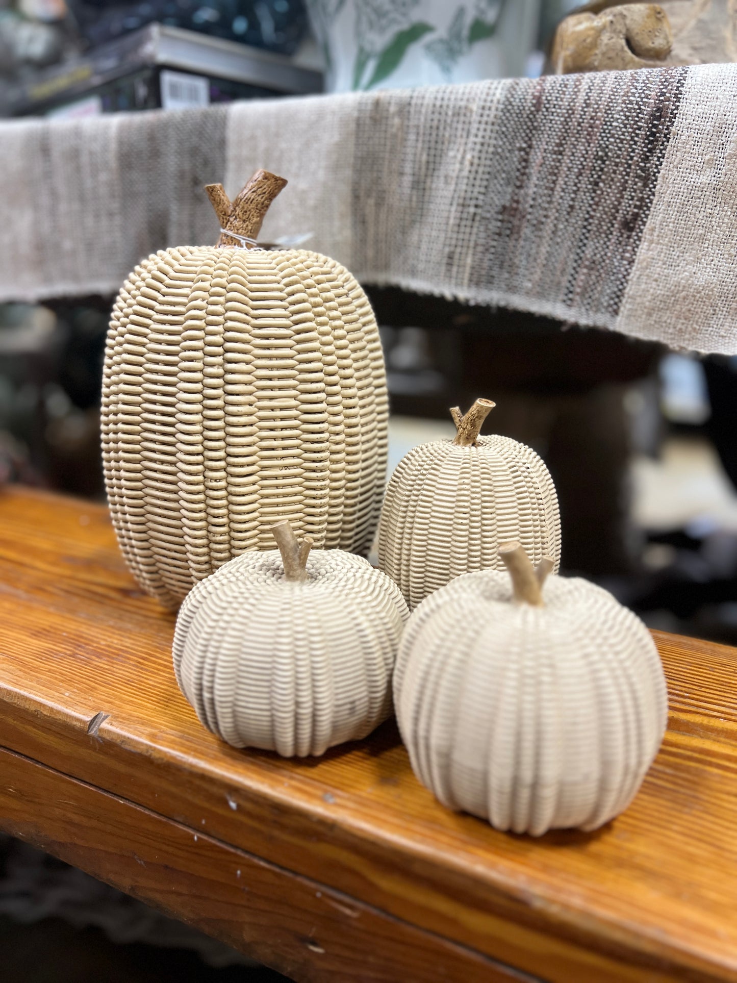 Woven Harvest Pumpkin-4 Sizes