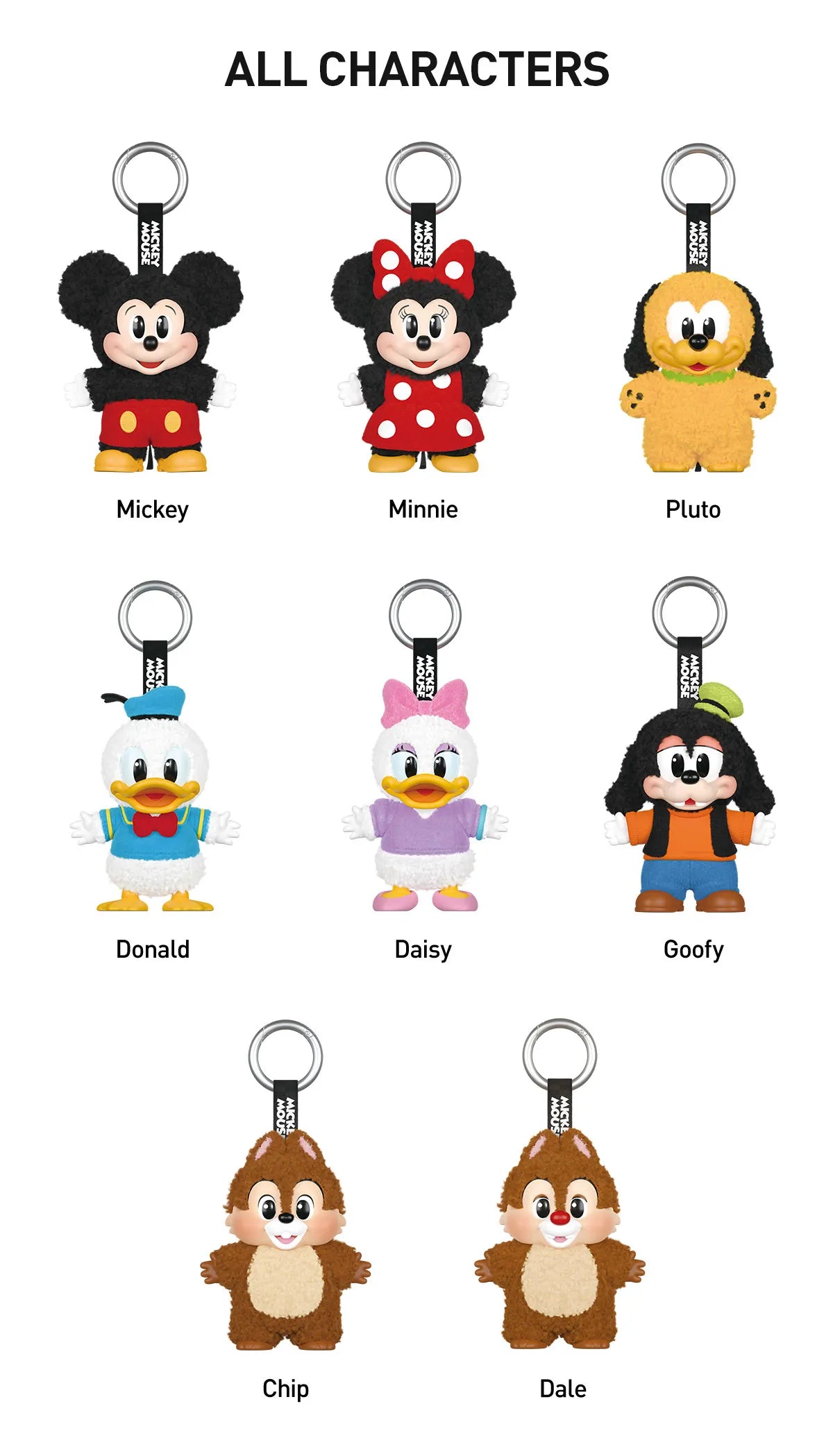 Mickey & Family Authentic Pop Mart Blind Box Plush