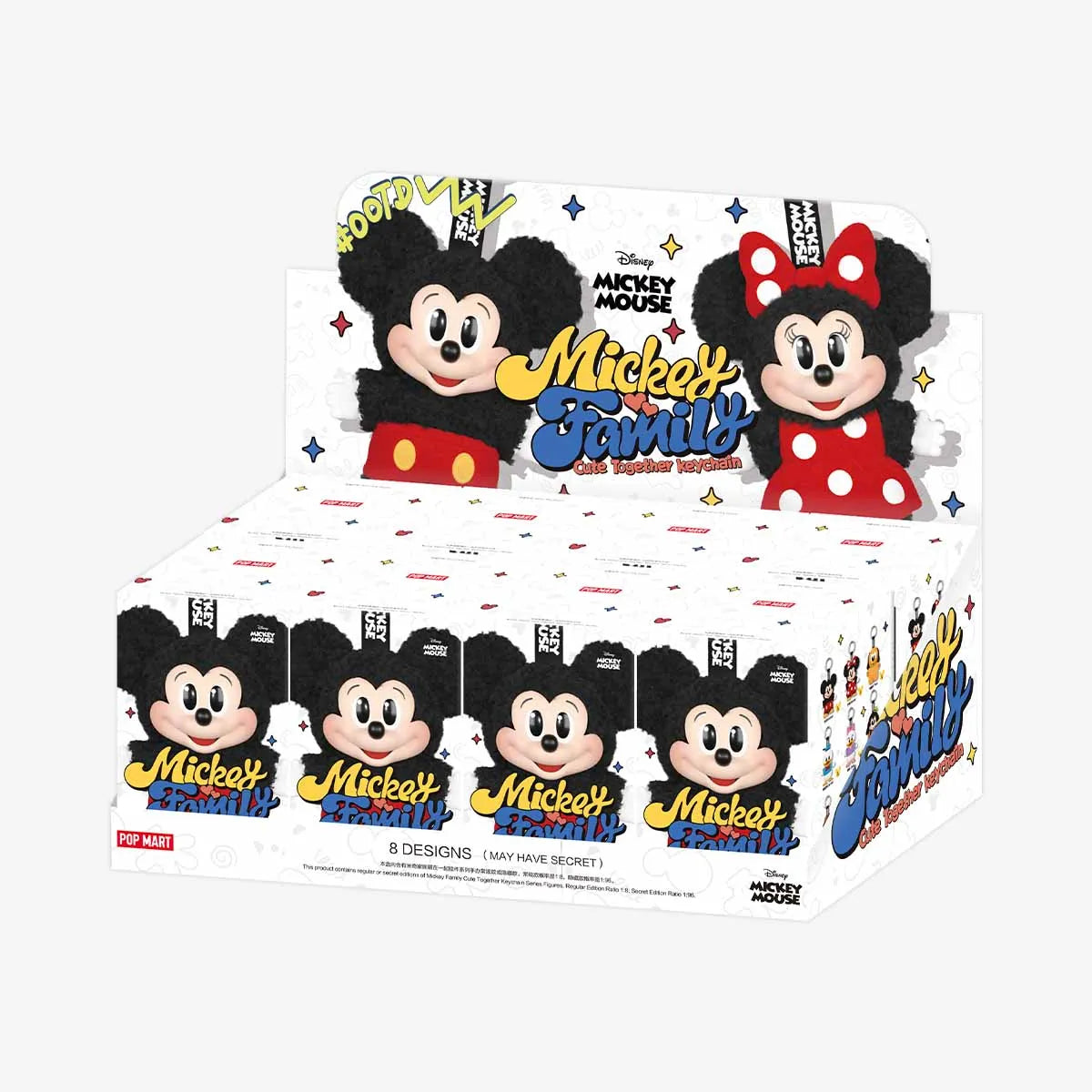 Mickey & Family Authentic Pop Mart Blind Box Plush