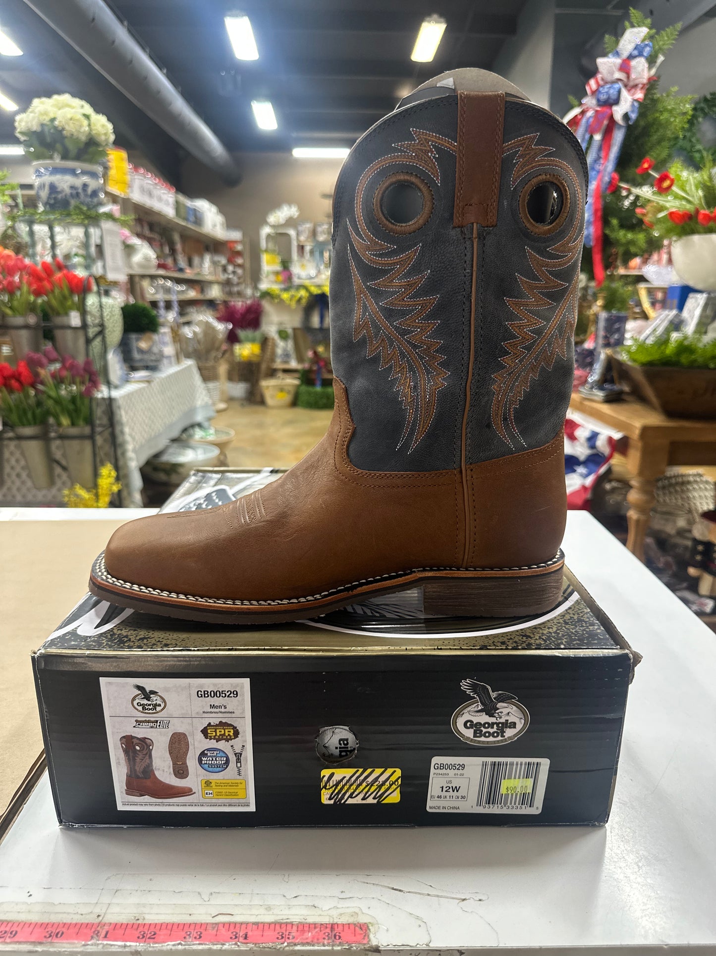 Georgia Boot GB0000529 Carbo-Tec Elite Waterproof Western Work Boot