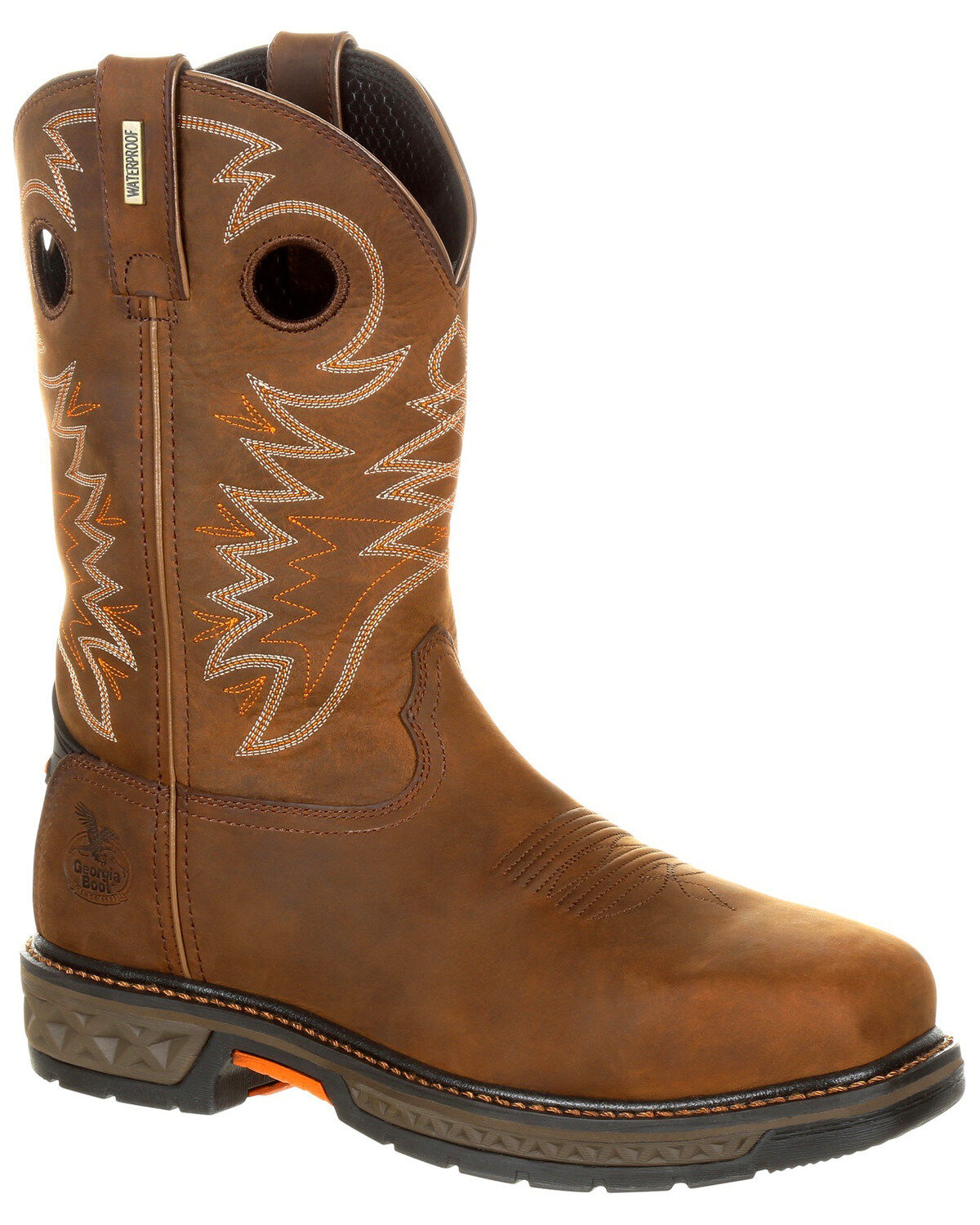 Georgia Carbo GB00223 Tec Lt Waterproof Work Boot- Alloy Toe