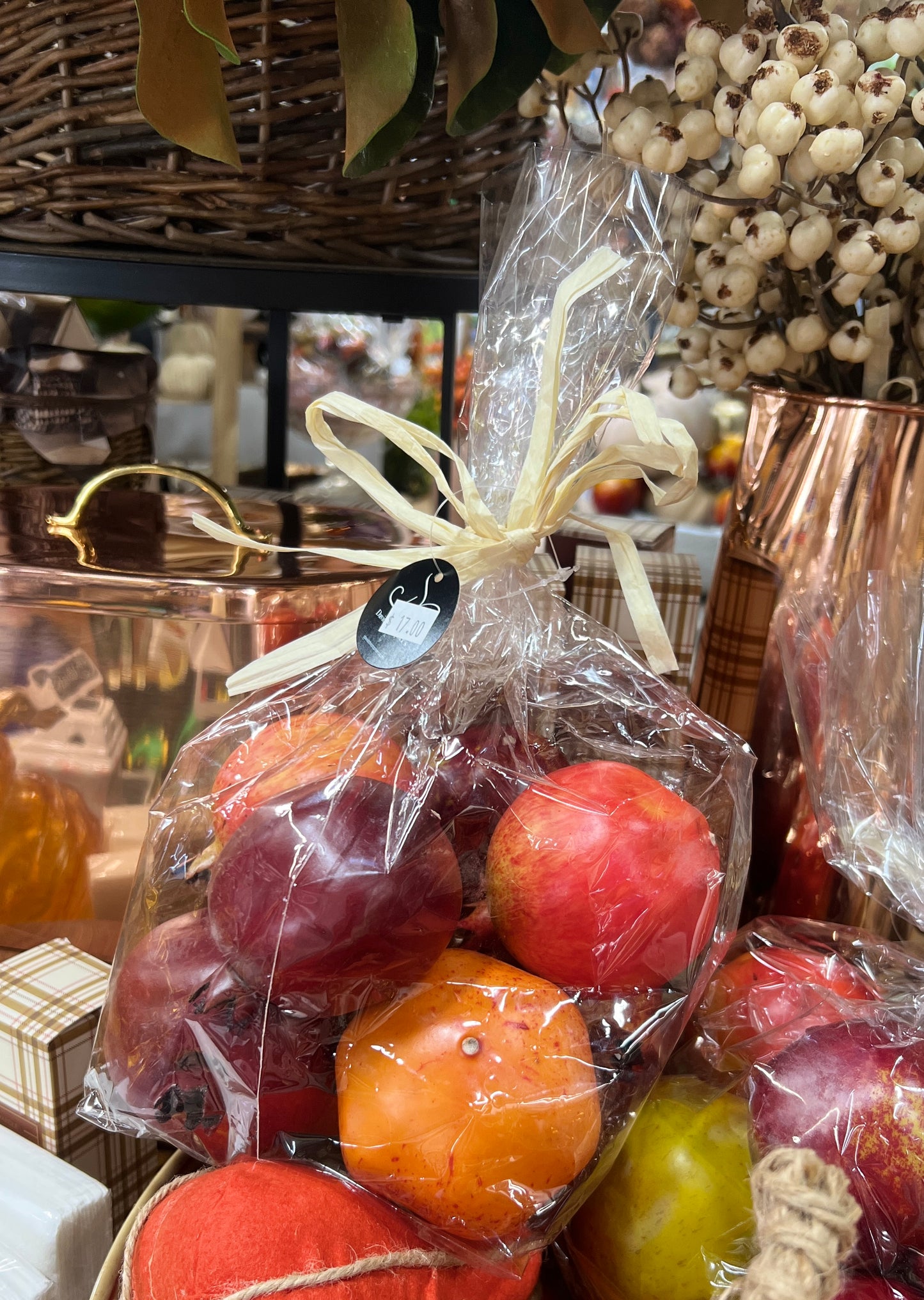 Market Fresh Artificial Pomegranates