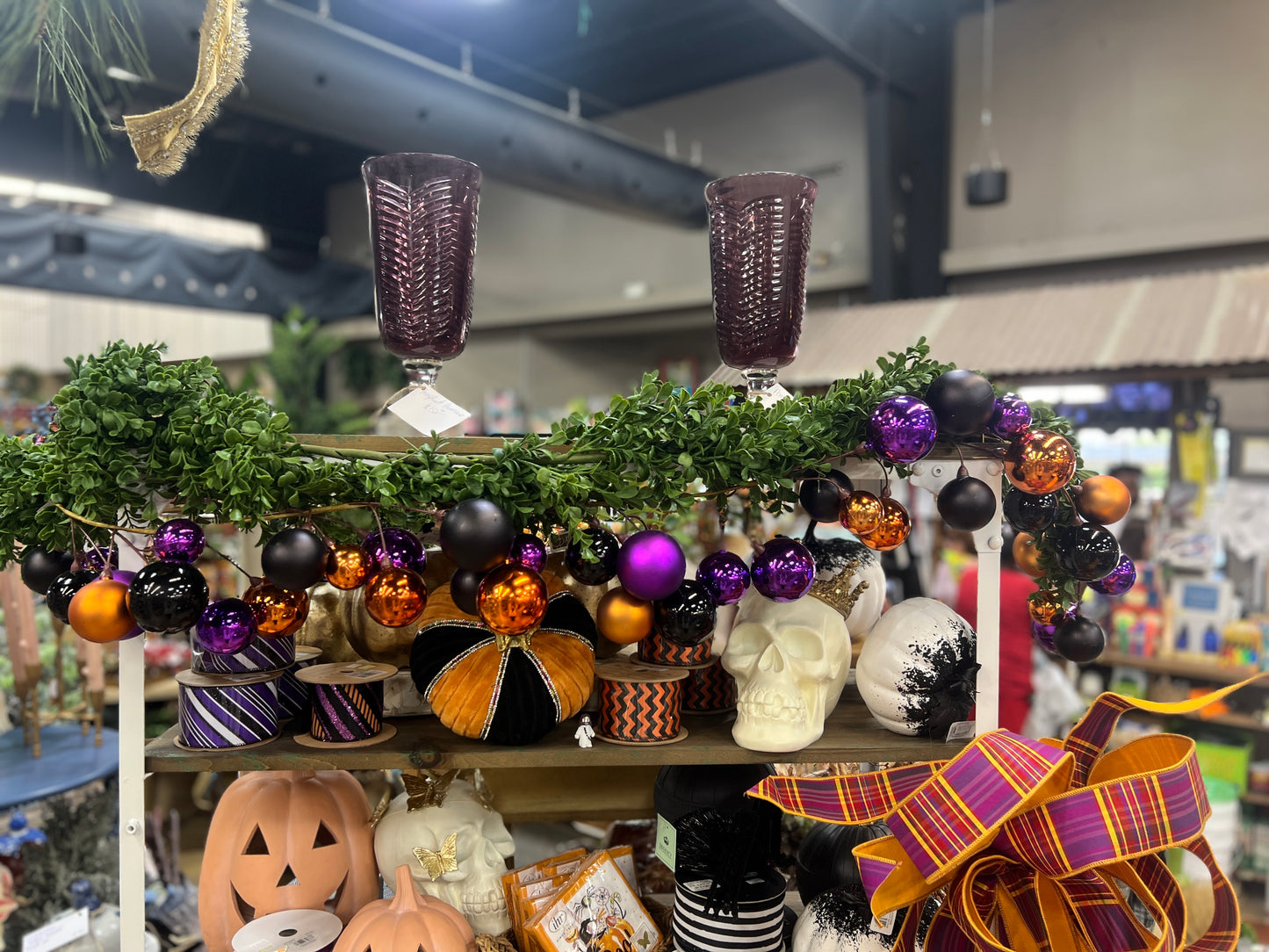 5’ Halloween Ornament Garland