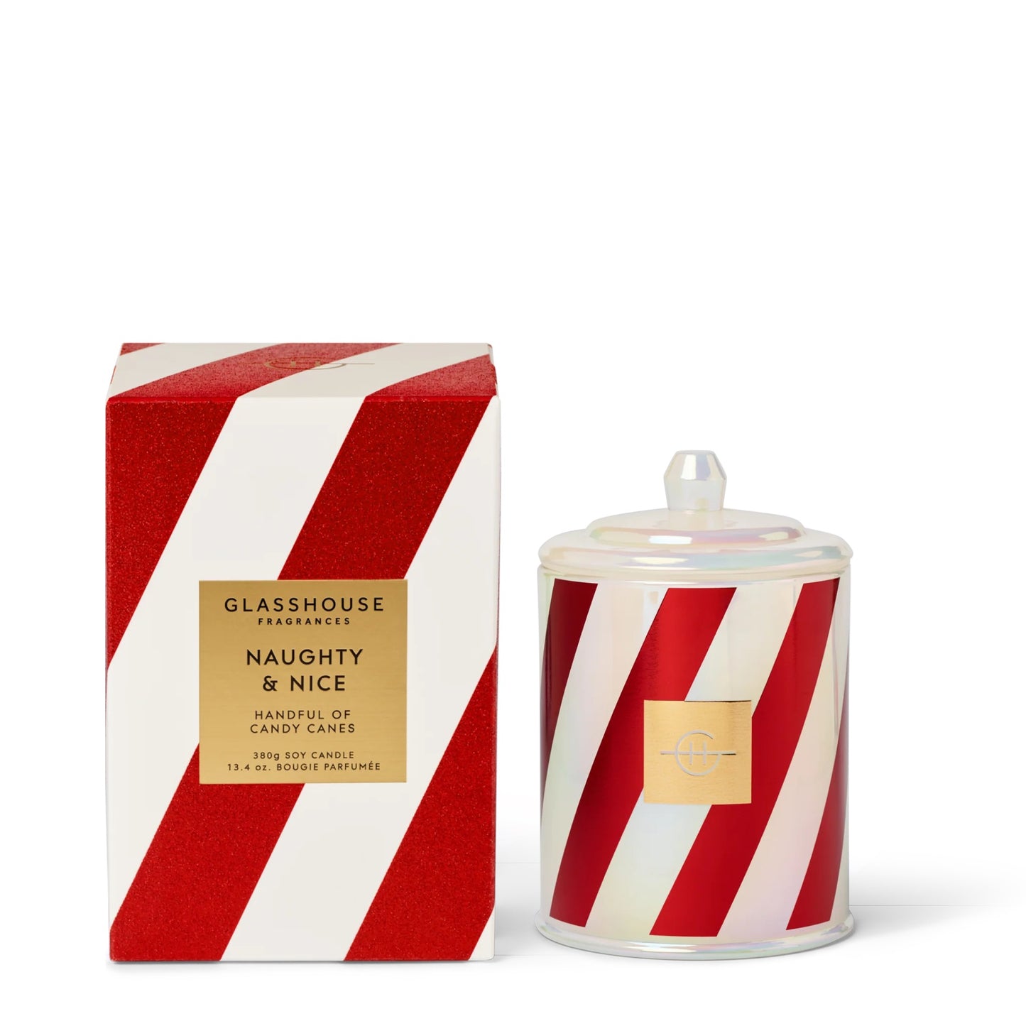 'Naughty & Nice' Glasshouse Candle