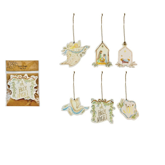 Paper Holiday Icon Gift Tags