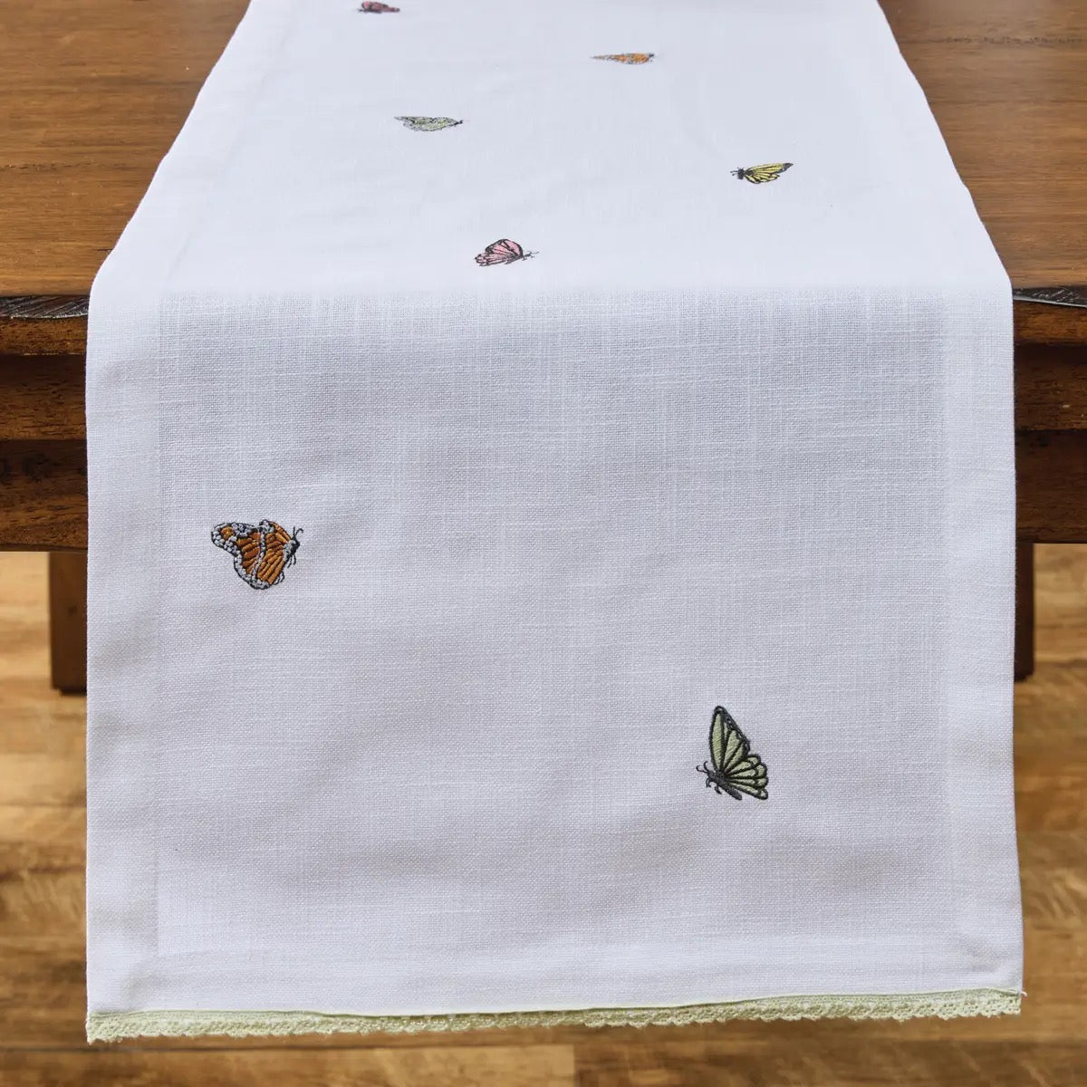 54" Garden Butterflies Runner