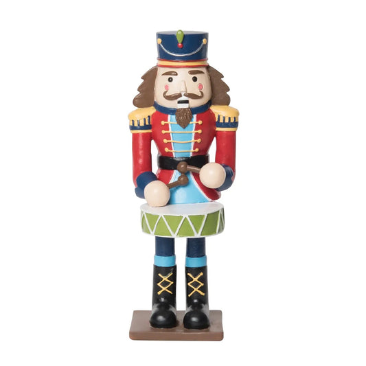 Christmas Drummer Nutcracker Figurine