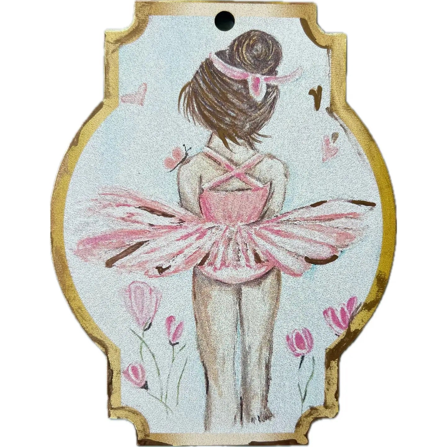 Ballerina Christmas Ornament