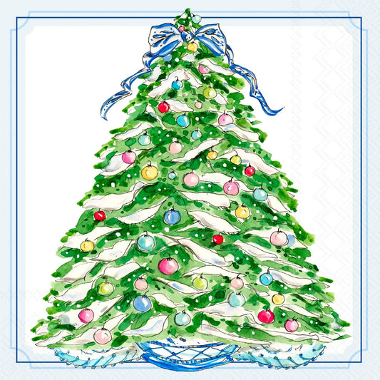 Boxwood Ornaments Cocktail Napkins