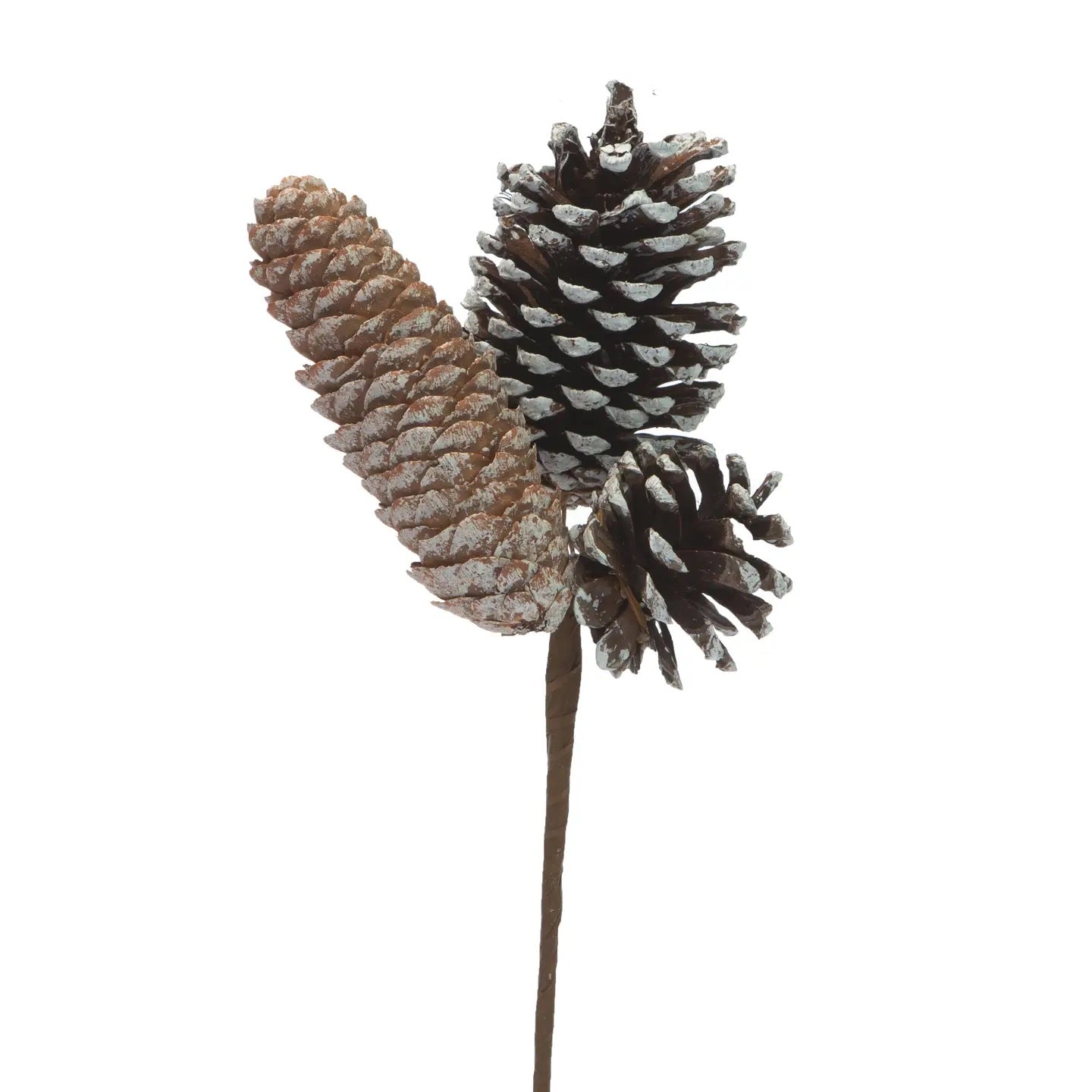 12" Faux Pinecone Pick- 2 Styles