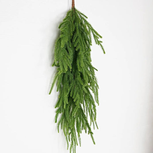 28in. Soft Touch Evergreen Norfolk Pine
