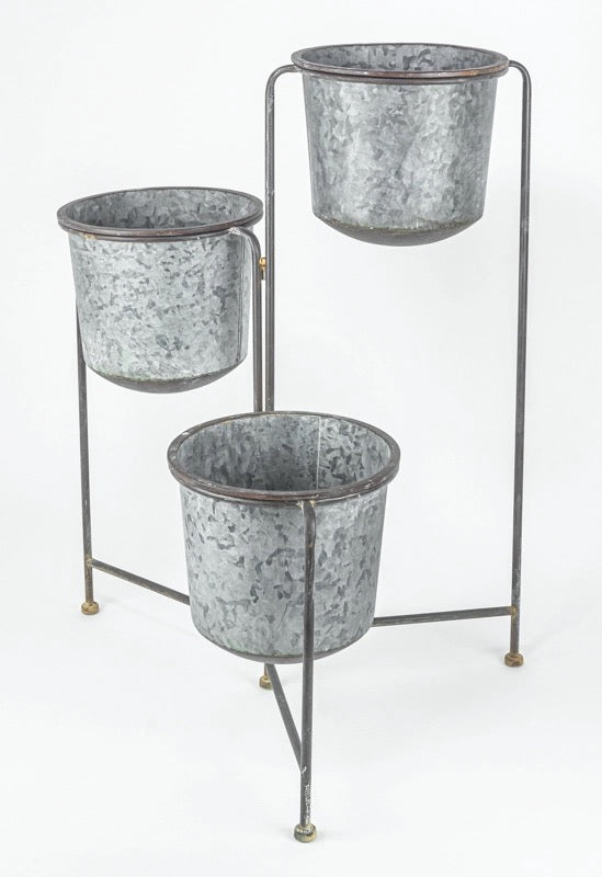 Tiered Trio Bucket Planter