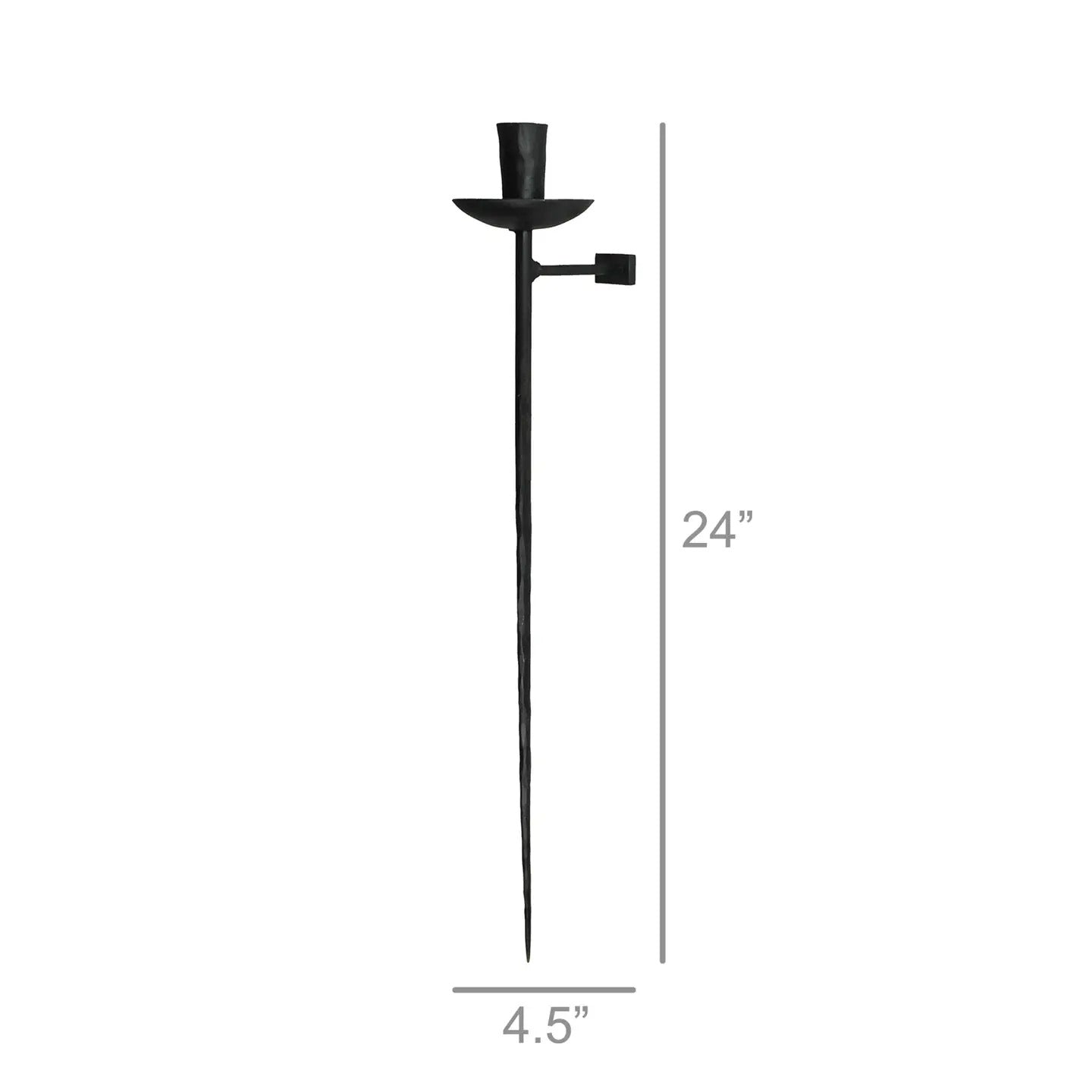 Blackwell Sconce Iron Taper