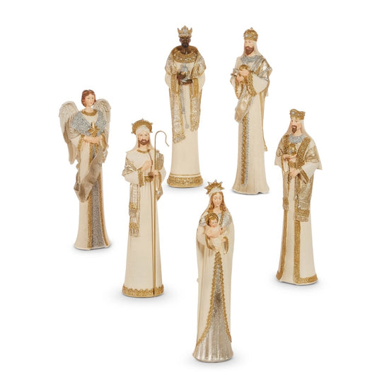 14" Regal Nativity Set