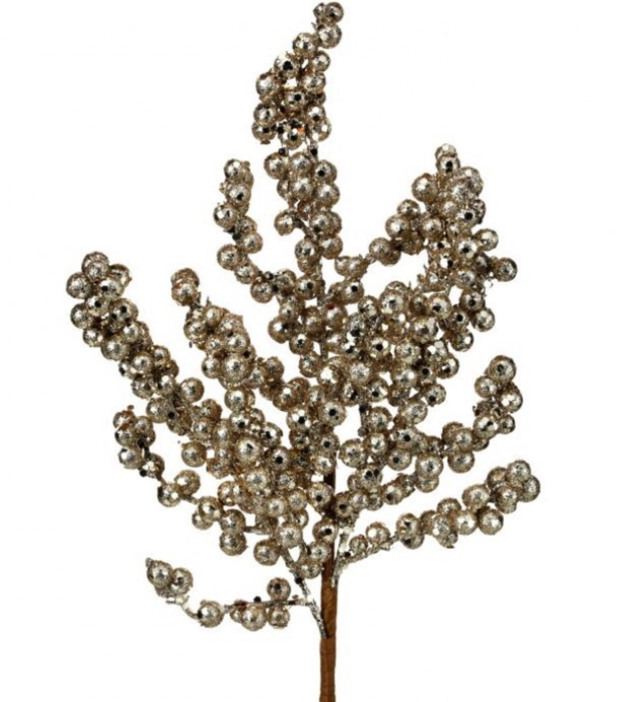 16” Glitter Cluster Berry Pick – Champagne
