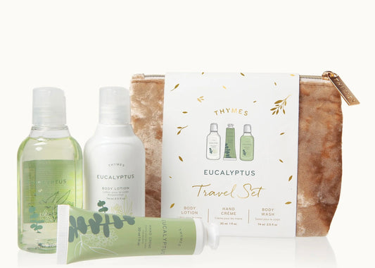 Eucalyptus Travel Set with Beauty Bag