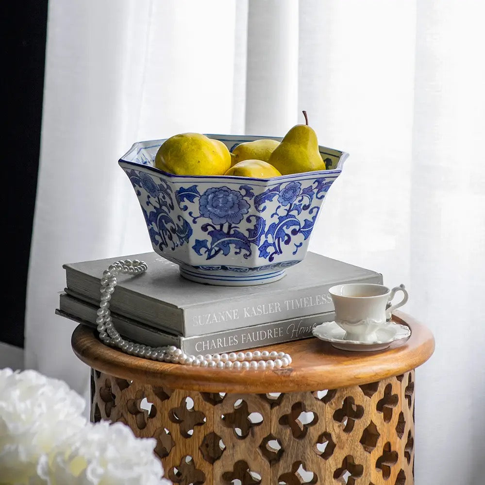 Timeless Blue and White Porcelain Bowl