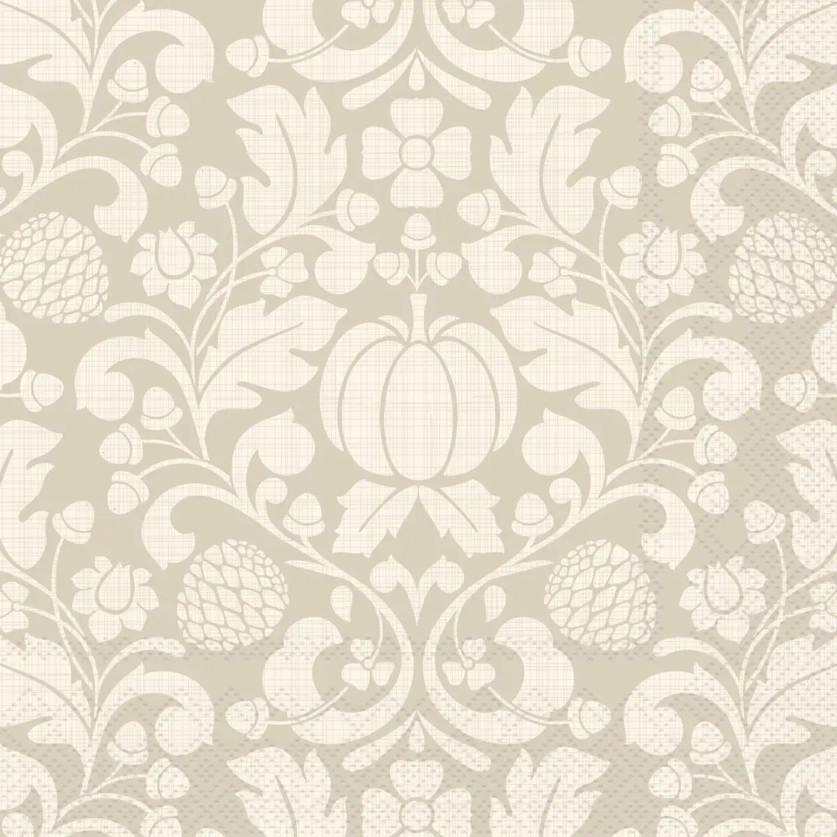 Francis Cream Fall Napkins, 3 Sizes