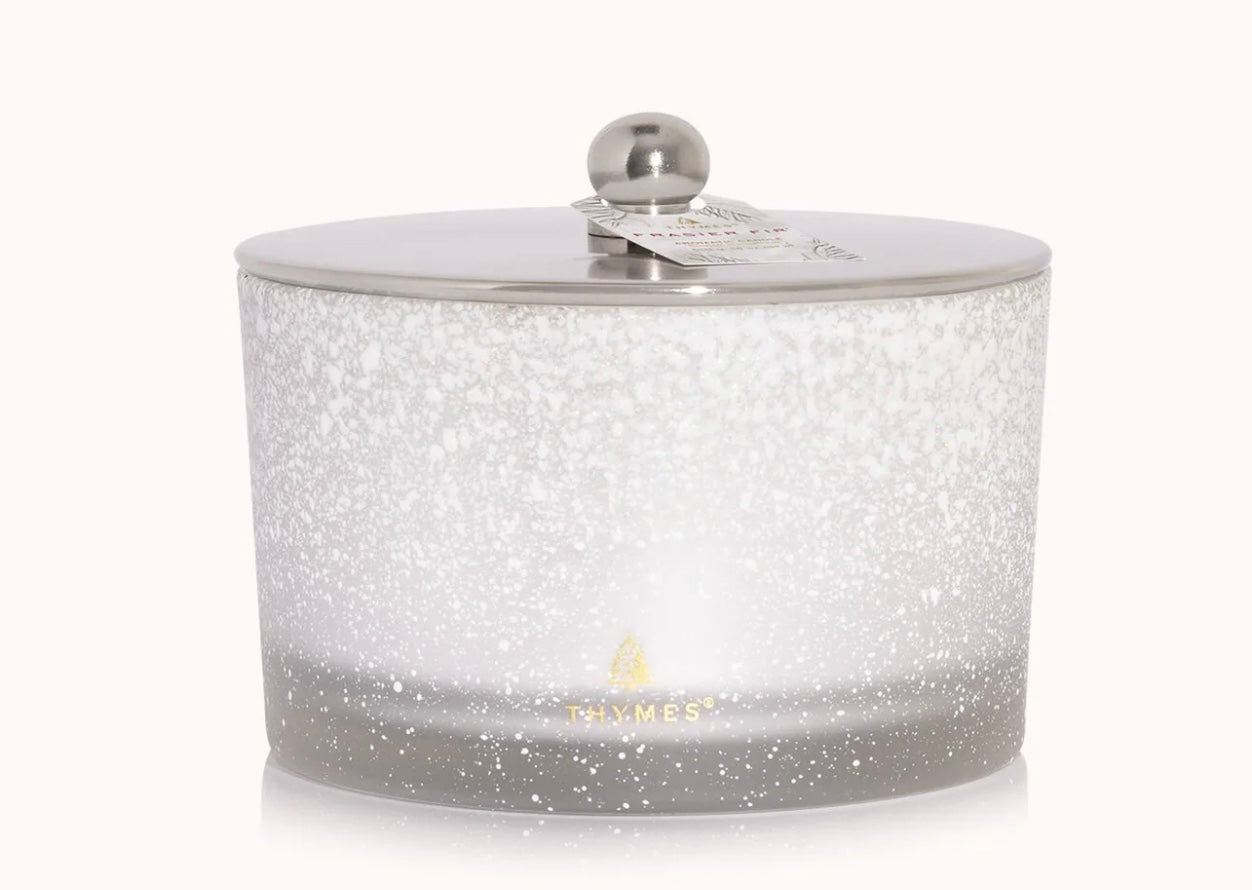 ‘Frasier Fir’ Flocked Votive Candle-4 Styles/Sizes