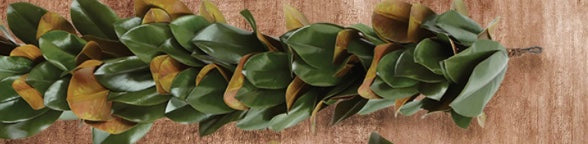 Grand Magnolia Leaf Garland 72"