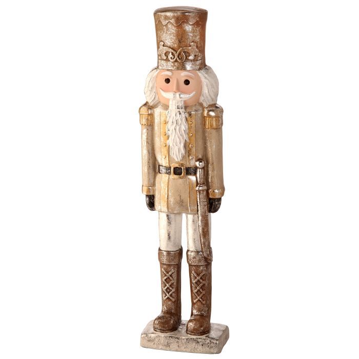 Paperstone Gilded Nutcracker Soldier, 2 Styles