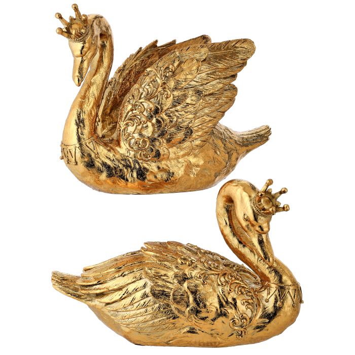 11" Resin Royal Swan, 2 Styles