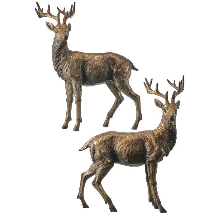 17" Resin Forest Deer- 2 Styles