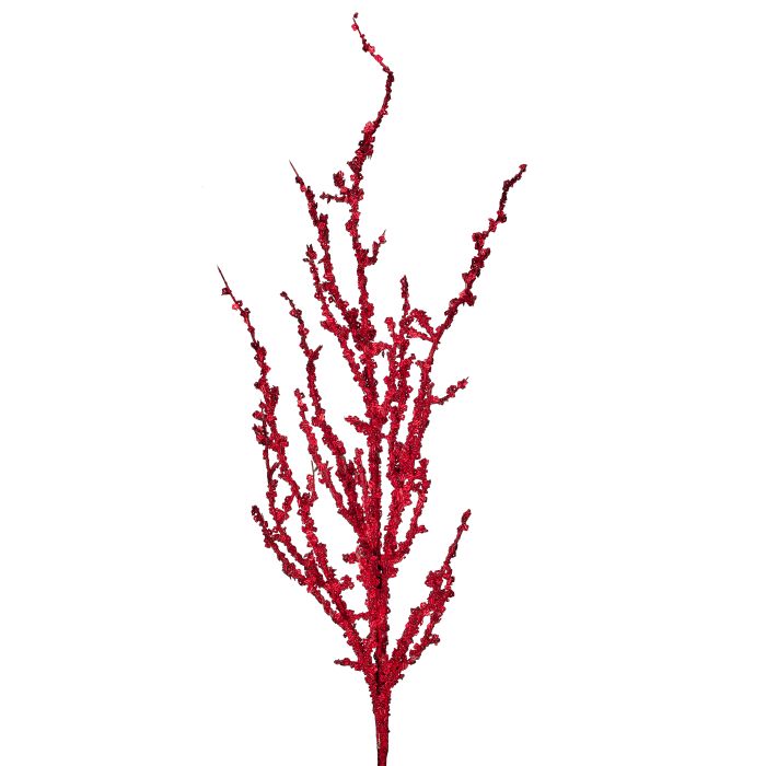 32" Iced Sequin Bead Spray