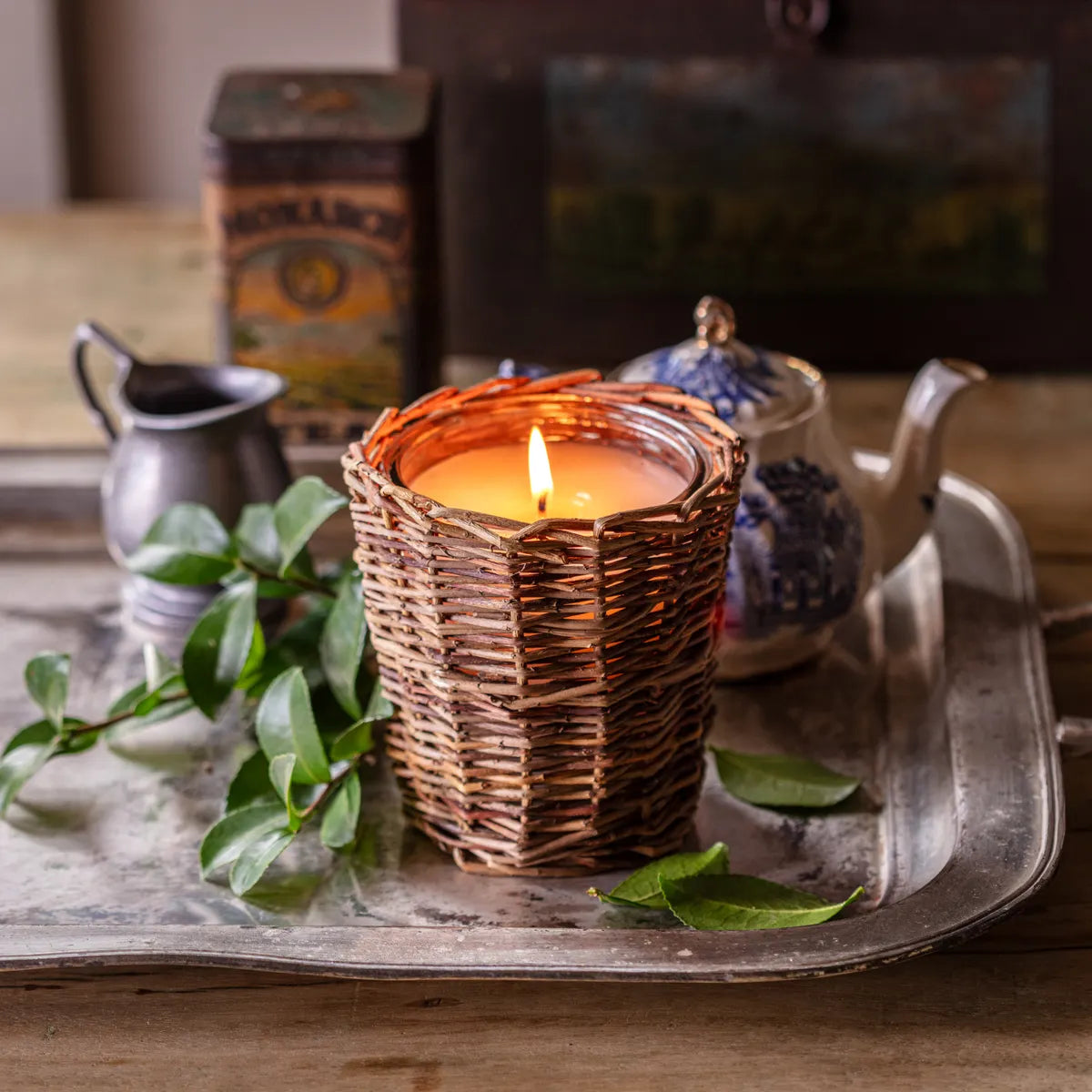 English Tea Candle