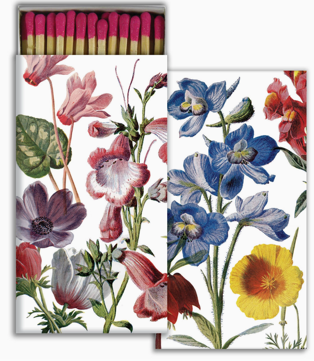 Bright Floral Match Box