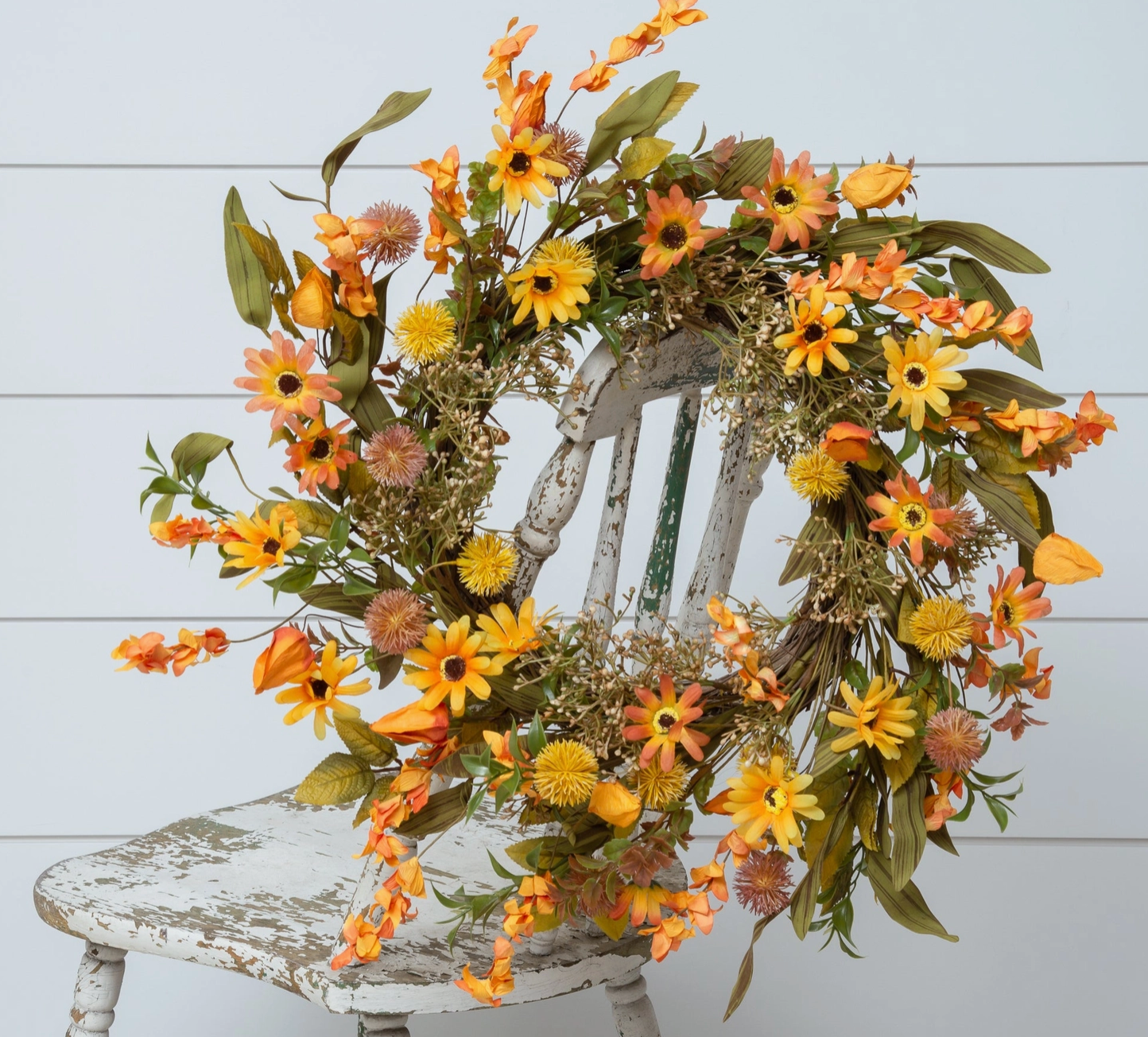 Fall Foliage Wreath
