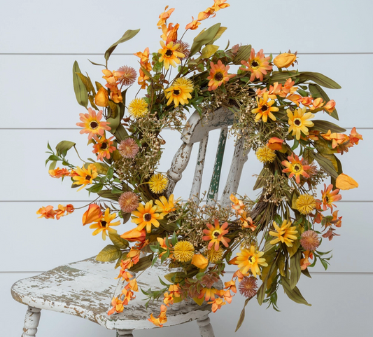 Fall Foliage Wreath