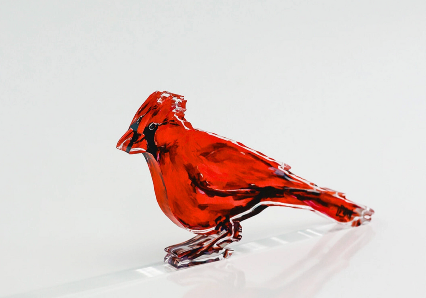 Messenger Cardinal Acrylic