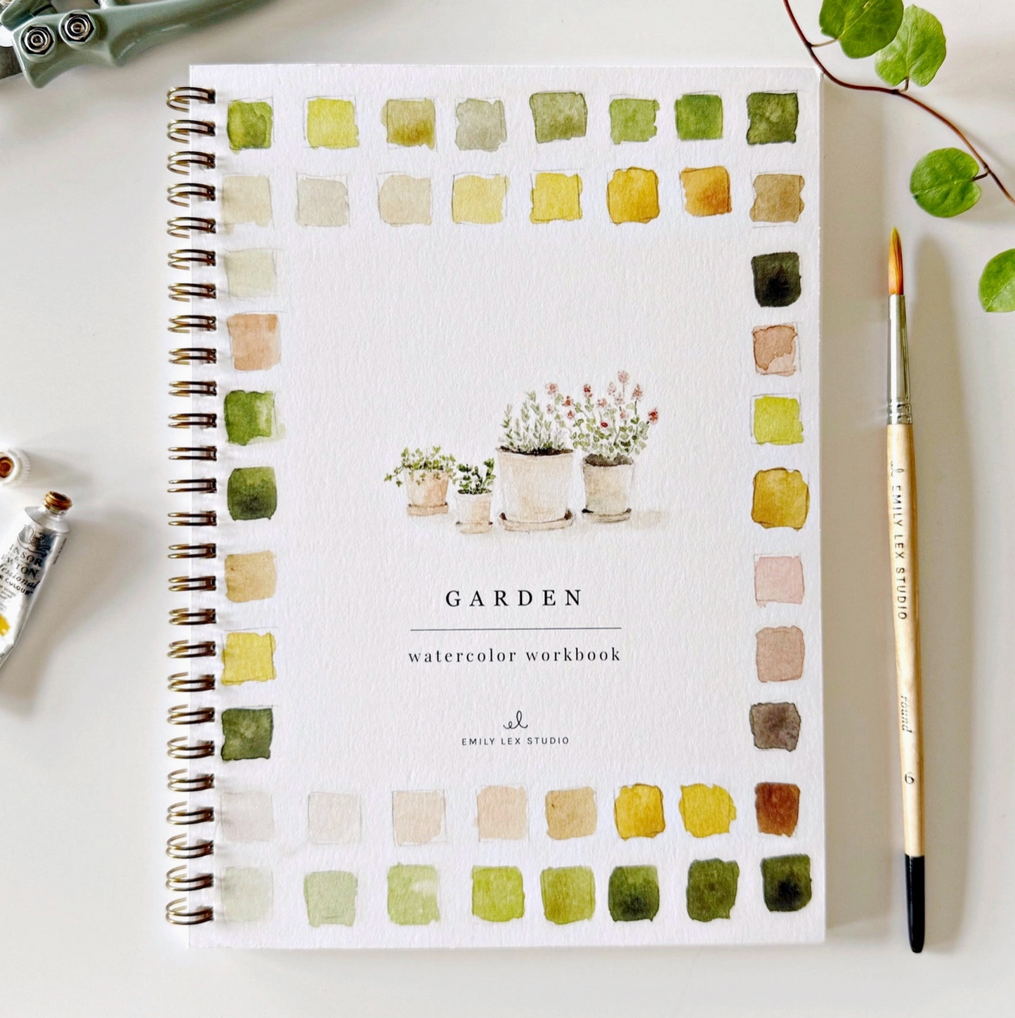 Watercolor Workbook - 3 Styles