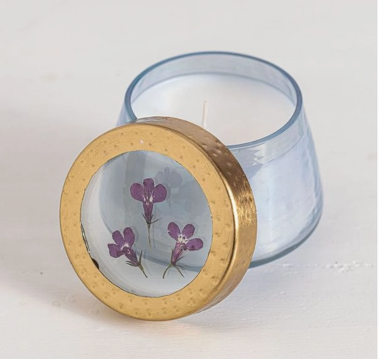Pressed Floral Candles - 6 Scents & 3 Sizes