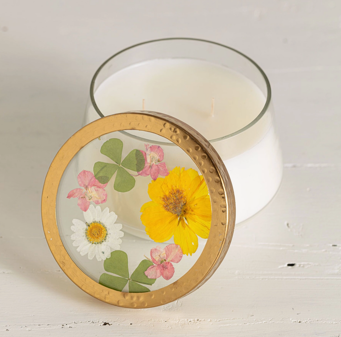Pressed Floral Candles - 6 Scents & 3 Sizes