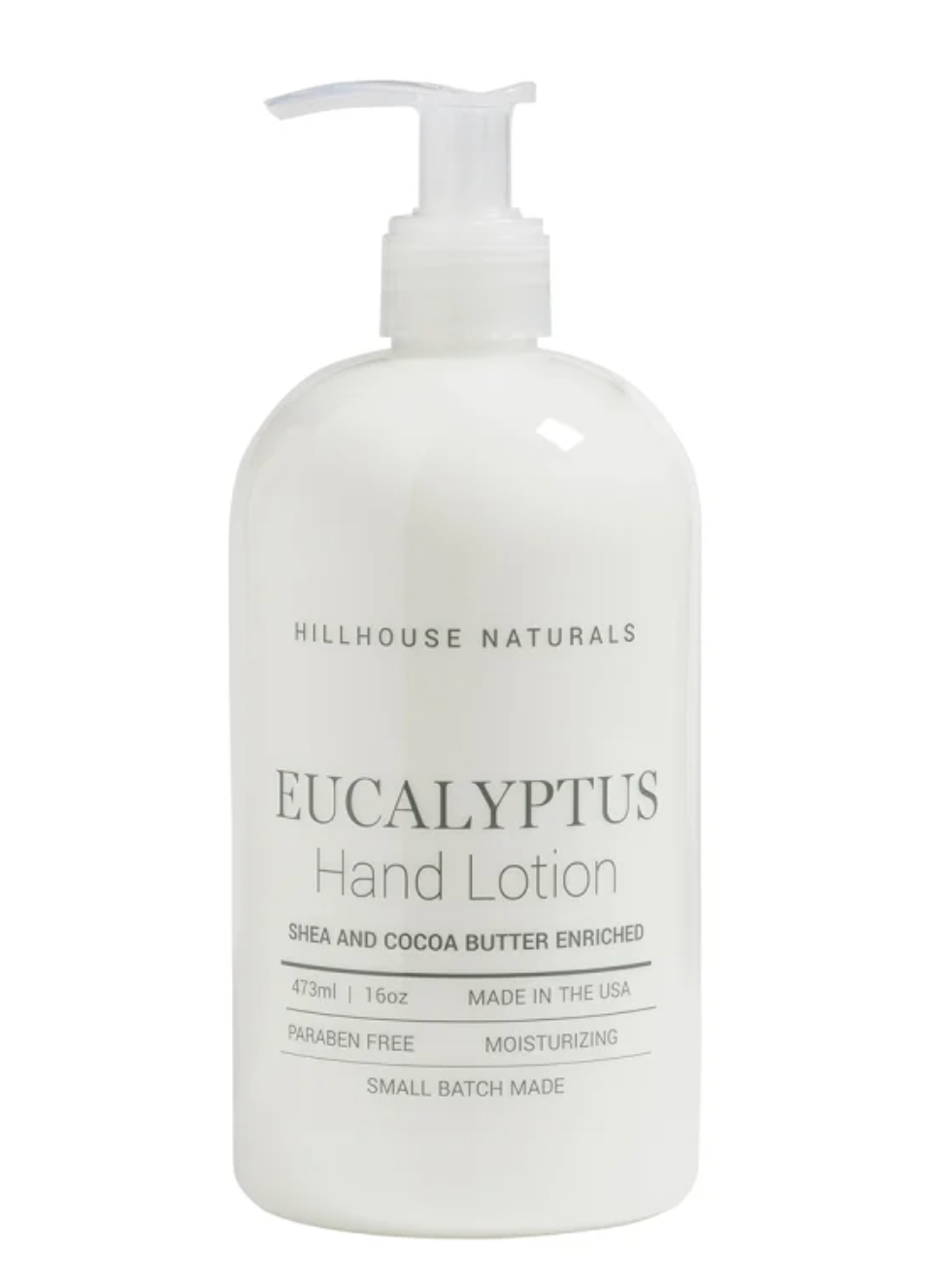 Hillhouse Naturals 16 oz. Eucalyptus Hand Wash & Lotion