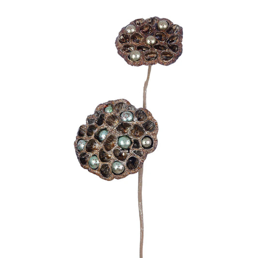 21" Lotus Pod Stem
